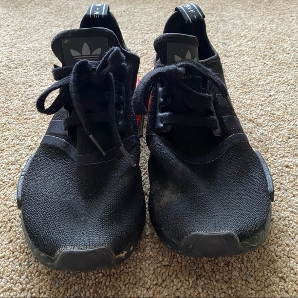 Adidas NMD R1 Solar Red Mens 8.5 Sneakers - Picture 4 of 7